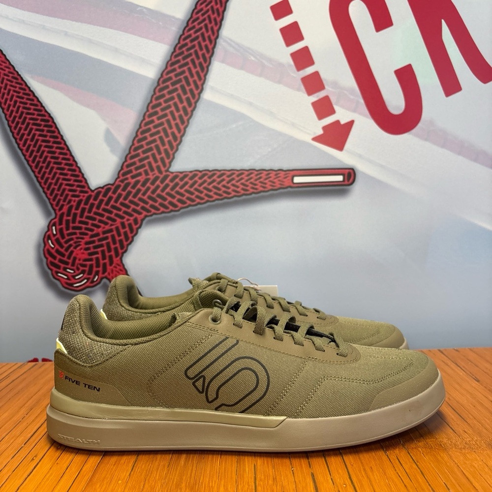 Adidas Five Ten Sleuth DLX Canvas Green Mens Size 11 Shoes NEW